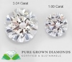 Pure Grown Diamonds Unveils Largest, Laboratory-Cultivated Brilliant White Diamond