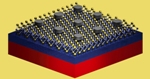 Silver Nanodiscs on MoS2 Hold Promise for LED Applications