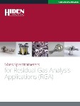Hiden Analytical Releases New Catalogue on Latest Quadrupole Residual Gas Analysers