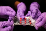 Flexible Water-Based Band-Aid with Embedded Electronics Faciltates Smart Drug Delivery
