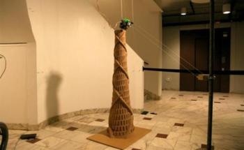 Frameless Hangprinter Could 3D Print Extremely Large Structures