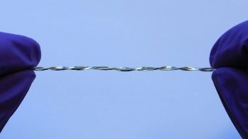 Novel Interface for Electronics Using Touch-Sensitive, Elastic Fibers