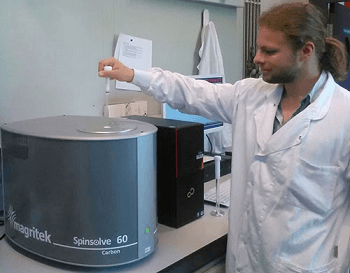 The National Institute for Public Health and the Environment in the Netherlands uses the Magritek Spinsolve Benchtop NMR system to Investigate Illegal Drugs