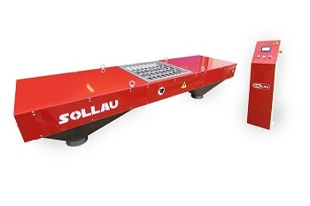 Two-Sided Magnetic Grate Separator with Automatic Cleaning MSSO-AC