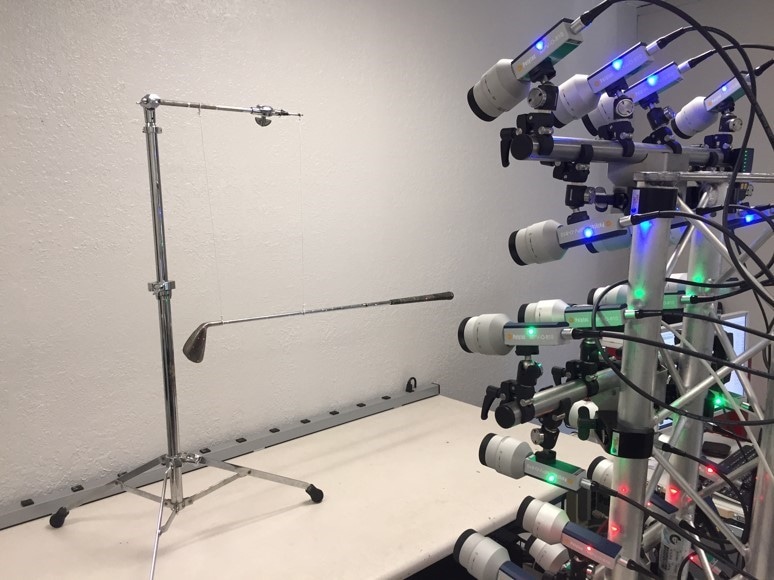 Golf Club Dynamics Studied with the MPV-800 Multipoint Vibrometer