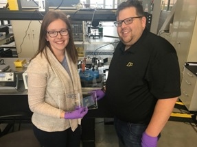 New Method for Depositing Small Amounts of Energetic Materials