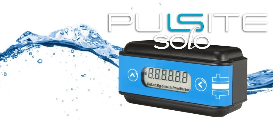 The Pulsite Solo from Titan Enterprises is a low cost, battery powered rate and total flow indicator. 