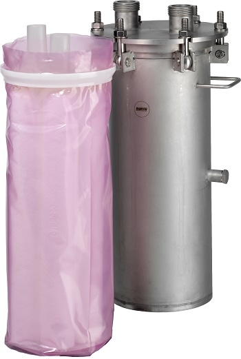Contained Filtration System for Applications where Cleaning and Operator Exposure is of Concern