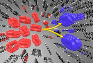 Mystery of a Multiplier Mechanism in an Organic Crystal Solved