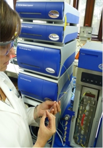 Characterising nanomaterials in food by FFF-ICP-MS
