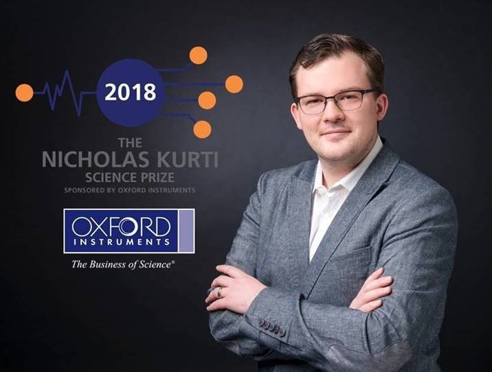 Oxford Instruments announces Dr Philip Moll as the winner of the 2018 Nicholas Kurti Science Prize for Europe