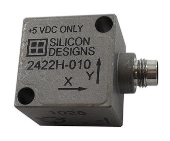 Silicon Designs Introduces Low Voltage +5 VDC Specialty Hermetic MEMS Variable Capacitive Accelerometers