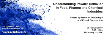 Understanding Powder Behavior In Food, Pharma And Chemical Industries – Free Seminar