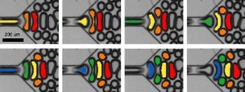 New Microfluidic Device Produces Tiny Bubbles in Distinct Sizes