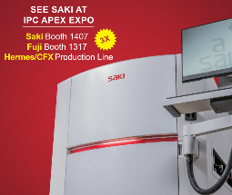 Saki Demonstrates 3D SPI, AOI, AXI, and 2D Bottom-side AOI at IPC APEX Expo Booth 1407