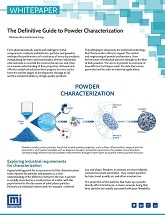 Micromeritics Releases New Whitepaper Showcasing an Optimal Analytical Toolkit for Powders