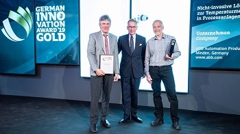 ABB’s Pioneering Non-Invasive Temperature Sensor Wins Gold in German Innovation Awards