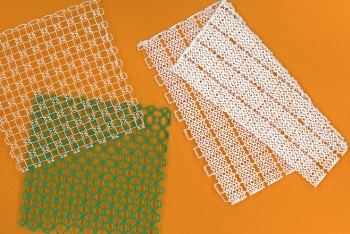 Engineers 3-D Print Flexible Mesh for Ankle and Knee Braces