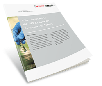 New Approach for Environmental Testing Using ICP-OES Outlined in New White Paper