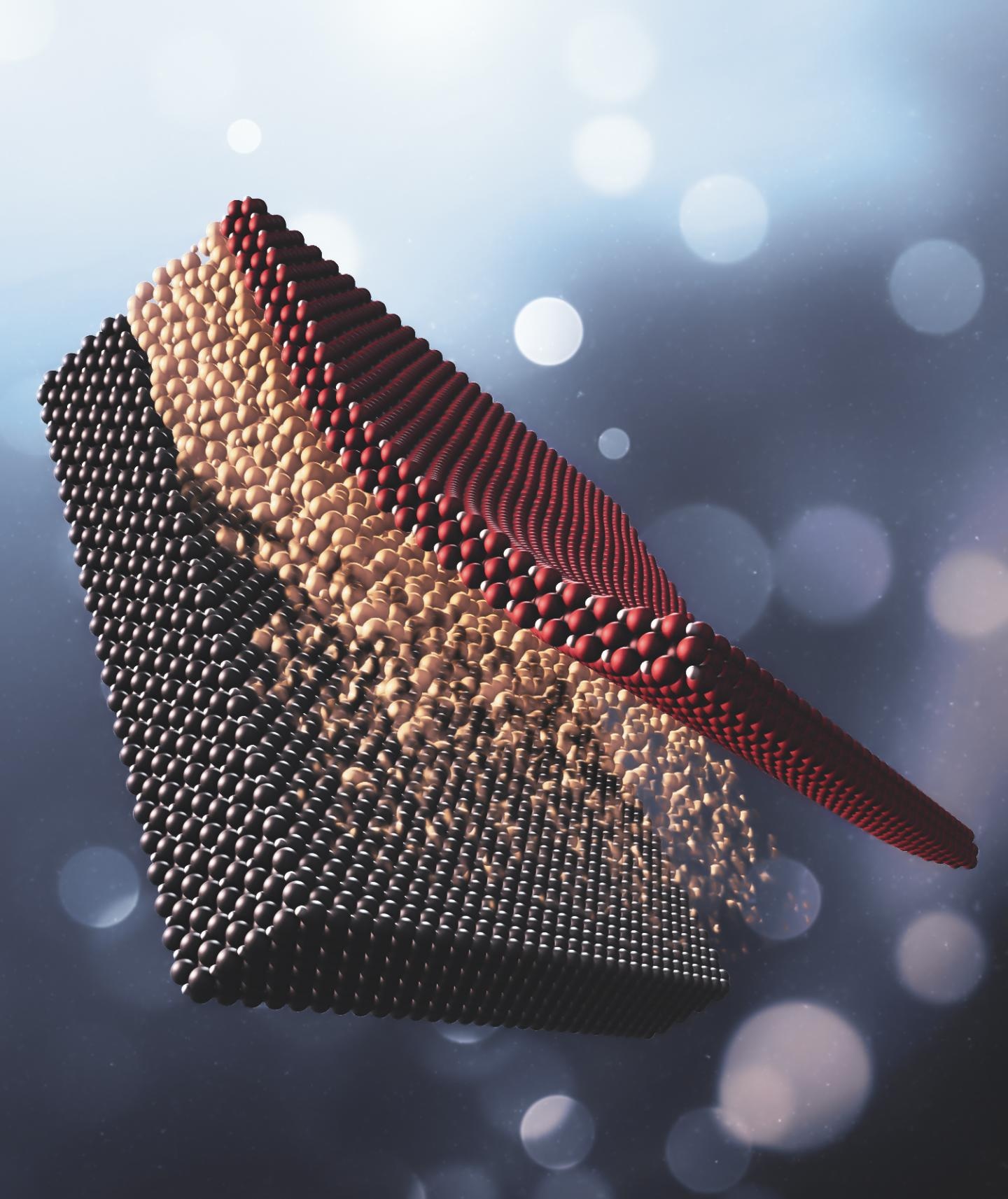 A New Way to Fine-Tune Exotic Materials: Thin, Stretch and Clamp