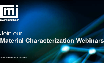 Material Characterization Webinar Series