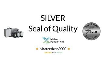 Malvern Panalytical’s Mastersizer 3000 Wins Seal of Quality