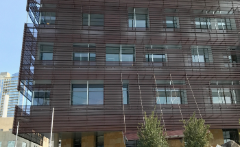 Lorin Perforated Anodized Aluminum Makes a Statement on Unique Jobs