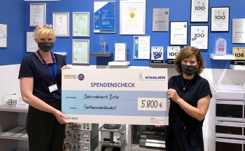 KNAUER Donates to the "Online Campus Participation" Fund of the Studierendenwerk Berlin