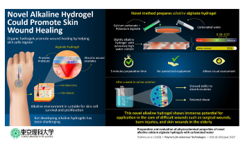 New Technique to Create Novel Alkaline Hydrogel that Better Heals Wounds