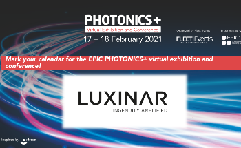 See Luxinar At PHOTONICS+ Virtual Exhibition and Conference On 17 & 18 February