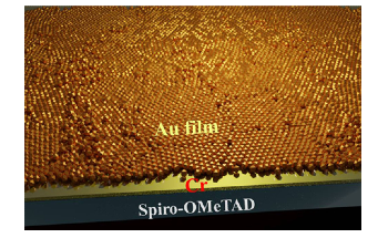 Ultrathin Gold Film is an Ideal Candidate for Perovskite Solar Cells