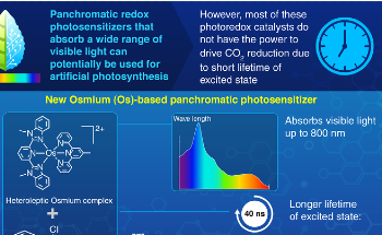 Panchromatic Osmium Complex Photosensitizer can Reduce CO2 into Formic Acid