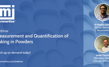 Catch up on demand with ‘Measurement and Quantification of Caking in Powders’