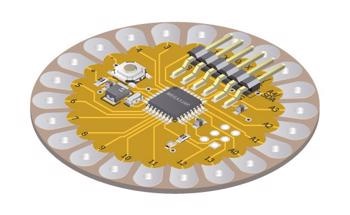 A Liquid Micromesh for Wearable Electronics