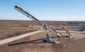 Superior Industries Once Again Builds World's Largest Telescopic Stacking Conveyer