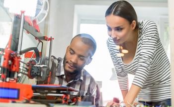 Bioprinted Electronic Hybrid Materials