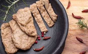 New Gluten and Soy-Free Fake Meat with Anthocyanins