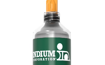 Indium Corporation Introduces New Cleanable SiPaste® for Fine Feature Printing