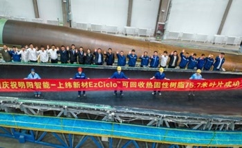 Swancor and Ming Yang Smart Energy Build Large-Scale Wind Turbine Blade