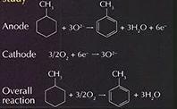 Direct Power Generation from Methylcyclohexane Using Solid Oxide Fuel Cells