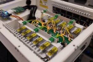 SMART Boxes to Power and Collect Signals for SKA-Low Telescope