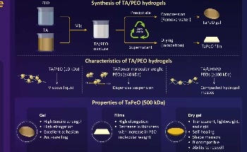 Adopting a Zero Waste Process to Synthesize Hydrogels Using Tannic Acid