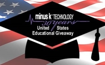 Minus K Technology Announces Announces Its Ninth U.S. Educational Giveaway of Vibration Isolators to Colleges and Universities