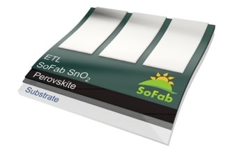 Sofab Inks Unveils New High-Performance, Low-Cost ETL for Perovskite Solar Cells