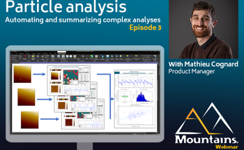 Webinar – Particle Analysis: Automating and Summarizing Complex Analyses