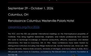 37th International Thermal Conductivity Conference (ITCC) & International Thermal Expansion Symposium (ITES) 2026