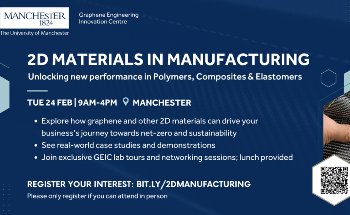 2D Materials in Manufacturing: Industry Invited to Discover the Future of Composites at the GEIC