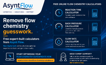 Flow Chemistry Without the Guesswork: Free New Calculators From Asynt Flow