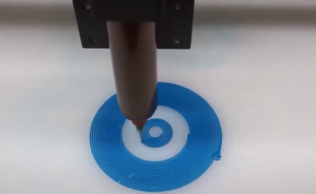3D Printing Demo with XYZ Gantry System and Dispenser- Coordinated Multi-Axis Motion