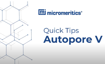 Quick Tips | Autopore V | Volume Calibration
